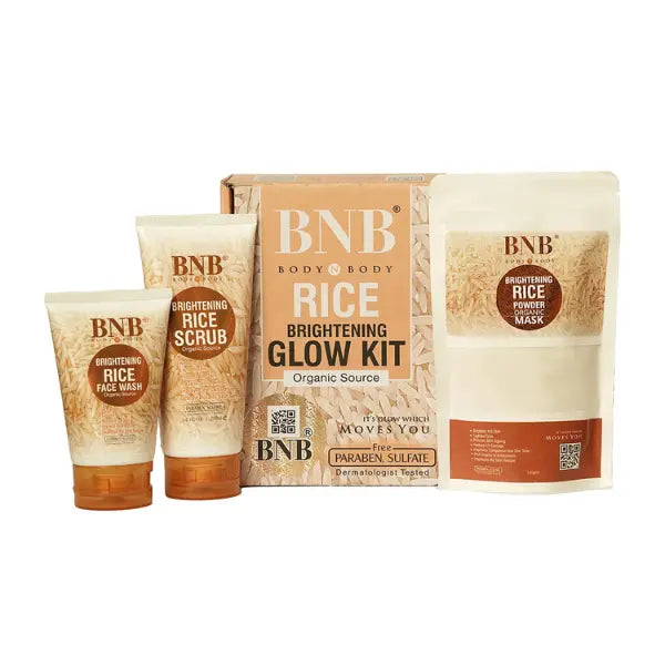 BNB Rice Extract Bright & Glow Kit Glow Haven