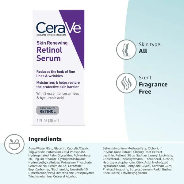 CeraVe Anti Aging Retinol Serum - Glow Haven