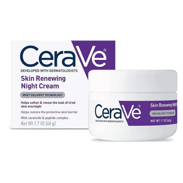 CeraVe Skin Renewing Night Cream 1.7 Ounce - Glow Haven