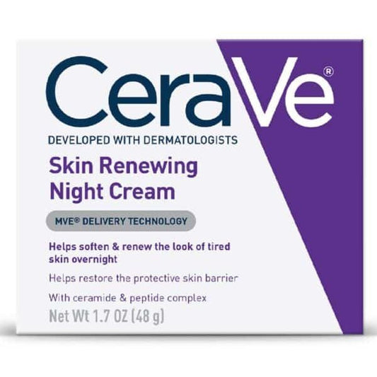 CeraVe Skin Renewing Night Cream 1.7 Ounce - Glow Haven